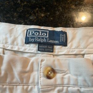 Polo Ralph Lauren Cream Pants
